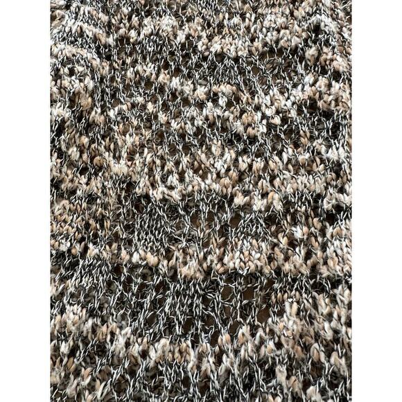 Dress Barn Womens Crochet Open Knit Three Quarter Sleeves Cardigan Sweater Sz L - Picture 6 of 9